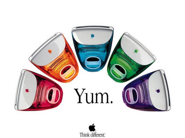 Apple iMac Yum Ad